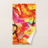 Abstract art Pattern (Serviette à main)