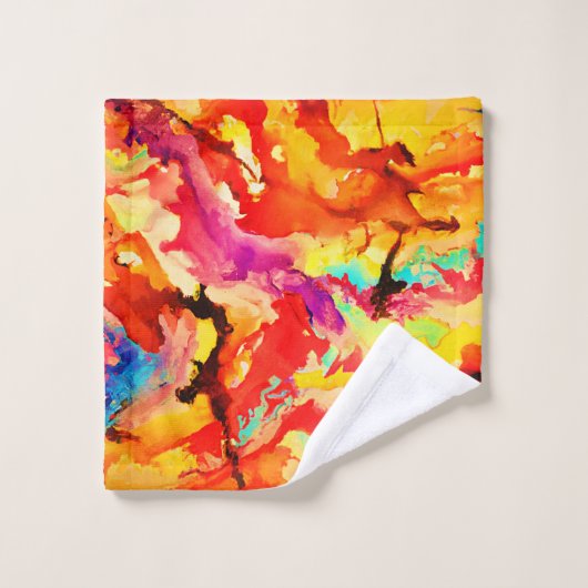 Abstract art Pattern (Gant de toilette)