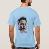 Abstract Art Profile T-shirt (Achterkant)