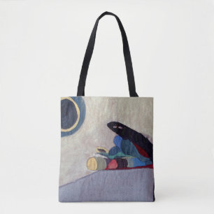 Abstract Art Shoulder Tas