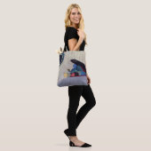 Abstract Art Shoulder Tas (Op model)