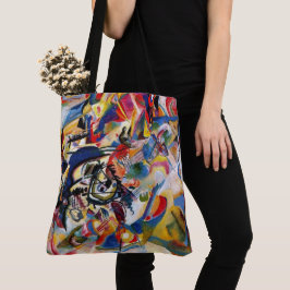 Abstract Art Shoulder Tas