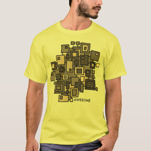ABSTRACT ART - STAAPKAART II T-SHIRT