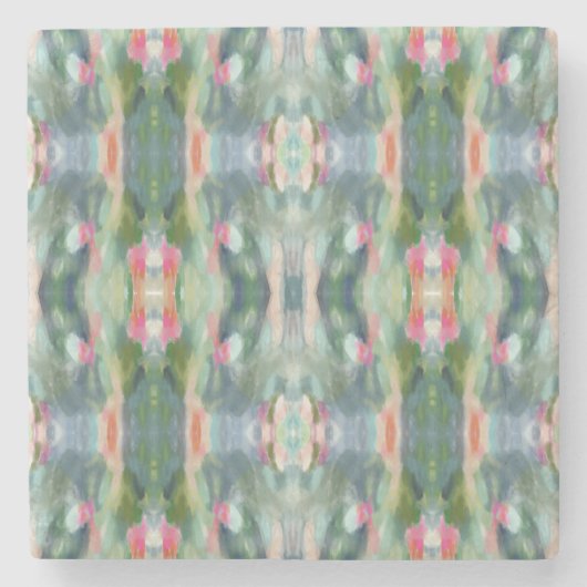 Abstract Art Stone Onderzetter (Voorkant)