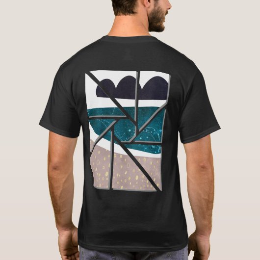 abstract art t-shirt (Dos)