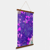 Abstract Art: the Creative Mind Hangend Wandkleed (Gebogen)