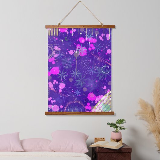 Abstract Art: the Creative Mind Hangend Wandkleed (Slaapkamer)