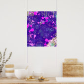 Abstract Art: the Creative Mind Poster (Keuken)