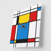 Abstract Art Wall Decor Clocks Vierkante Klok (Hoek)