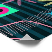 Abstract Art: Winter Skies Poster (Hoek)