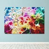 Abstract artikel 132 canvas afdruk (Insitu (Houten vloer))