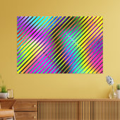 Abstract artikel 137 canvas afdruk (Insitu (Woonkamer))