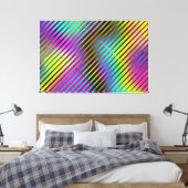Abstract artikel 137 canvas afdruk (Insitu (Slaapkamer))