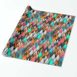 Abstract artikel 175A-D-Afbeelding - Opties voor o Cadeaupapier
