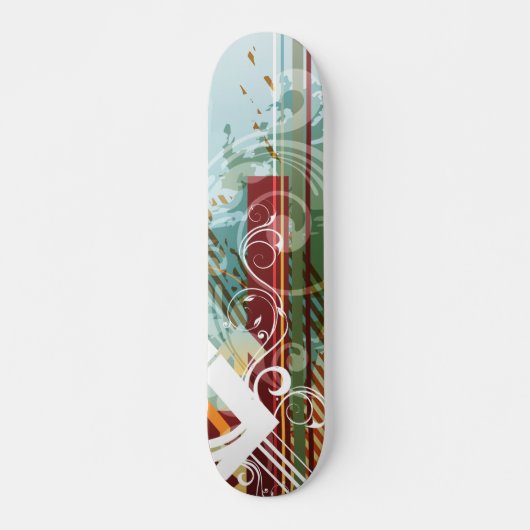 Abstract artikel 28 Skateboard (Voorkant)
