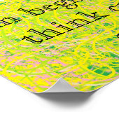 abstract artikel Orphan Black citaat... denk dat g Poster (Hoek)