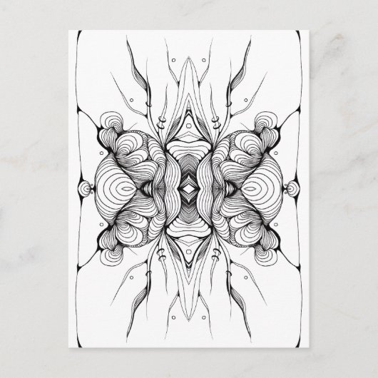 Abstract artikel VIII Briefkaart (Voorkant)