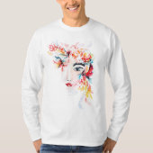 Abstract Artistic Face T-shirt (Voorkant)