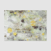Abstract Artistic Texture Design Tissue Paper Tissuepapier (Voorkant)