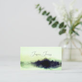 abstract artistiek minimalistisch landschap van wa visitekaartje (Staand voorkant)