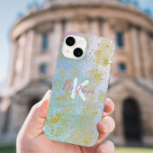 Abstract artistiek modern Glam Chic Glittery Paste Case-Mate iPhone Case