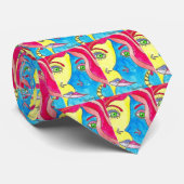 Abstract artistiek Stropdas (Opgerold)