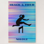 Abstract Atletiek Legpuzzel (Verticaal)