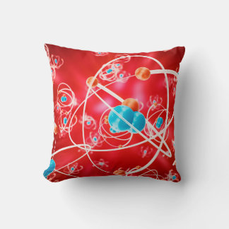 Abstract atom background, Chemistry model of molec Kussen