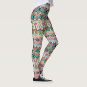 Abstract Aztec-patroon Leggings (Rechts)