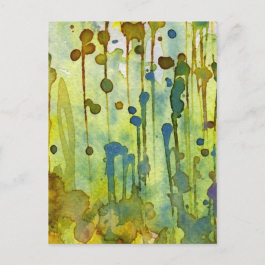 abstract background briefkaart (Voorkant)