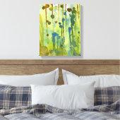 abstract background canvas afdruk (Insitu (Slaapkamer))