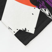 abstract background composition, with strokes, spl fleece deken (Hoek)