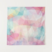 abstract background consisting of trianglesbackgro wandkleed (Voorkant (horizontaal))