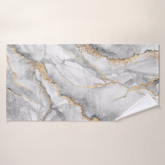 abstract background, creative texture of white mar badhanddoek (Badhanddoek)