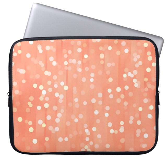 abstract background laptop sleeve (Voorkant)