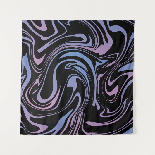 Abstract background. Liquid marble. Background flu Wandkleed (Voorkant (horizontaal))