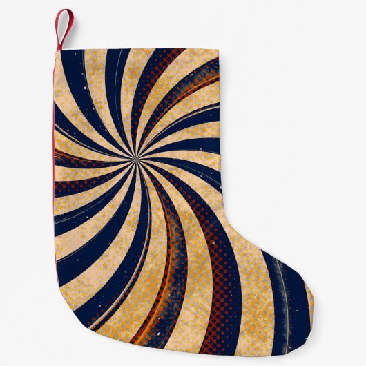 Abstract background pattern kleine kerstsok (Voorkant)
