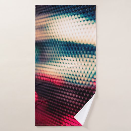 abstract background with bokeh defocused lights an (Serviette de bain)