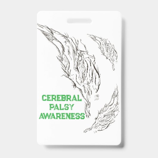 abstract badge (Voorkant)