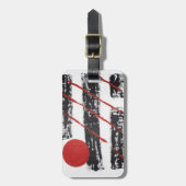 Abstract Bagagelabel (Voorkant verticaal)