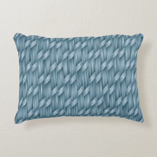 Abstract bandweefpatroon | Accent Kussen (Voorkant)