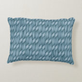 Abstract bandweefpatroon | Accent Kussen (Achterkant)