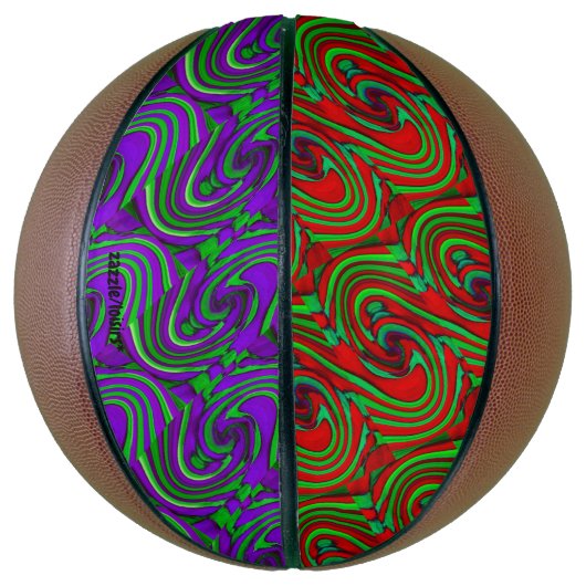 Abstract Basketbal (Verticaal)