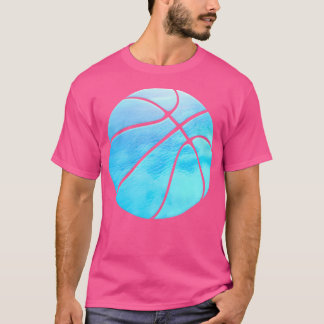 Abstract basketbalontwerp - Motivatie Sport - T-shirt