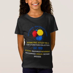 Abstract Bauhaus Geometrische Studie Nr. 5 - Moder T-shirt