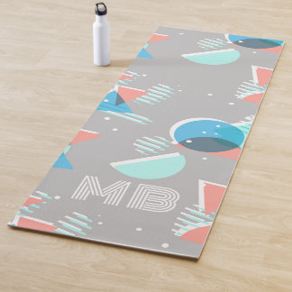 Abstract Bauhaus Halve Cirkels Mod Pop Kunstpatroo Yogamat