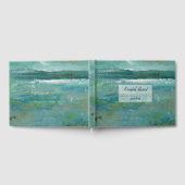 Abstract beach Art Vacking Rental Guest Book Gastenboek (Volledig)