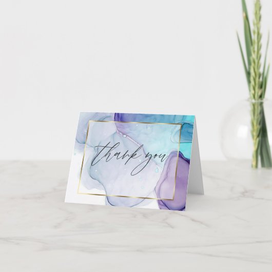 Abstract Bedankkaart (Voorkant)