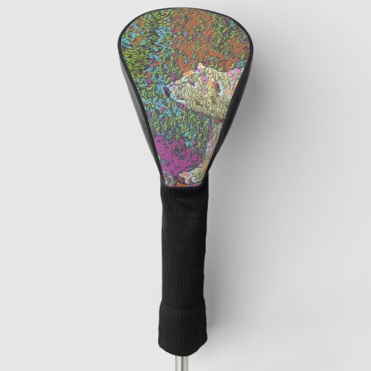 Abstract Beer Golfheadcover (Voorkant)