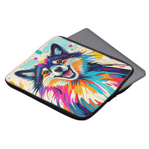 Abstract beer leuke leuke vrolijke dierenkunst laptop sleeve